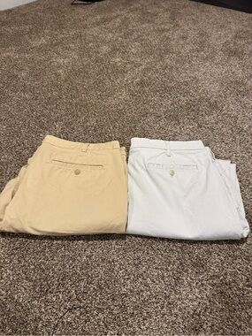 Men’s Chino Pants Bundle 2 Pair Size 40x32 | IZOD Saltwater & Joseph Abboud